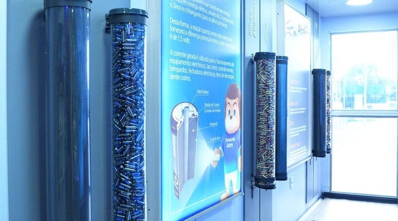 Projeto conscientiza sobre descarte correto de pilhas