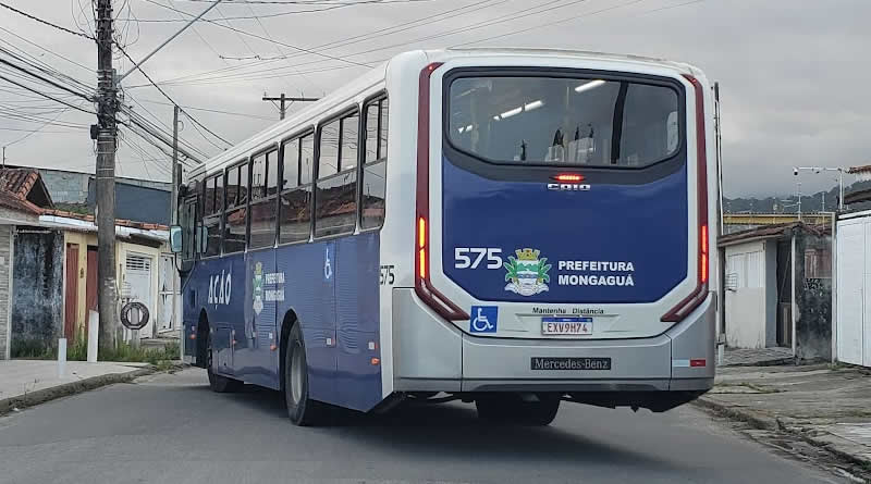 Prefeitura de Mongaguá fiscaliza veículos que fazem o transporte coletivo municipal