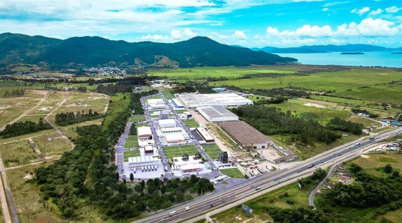 Empreendimento logístico em SC alcança progresso