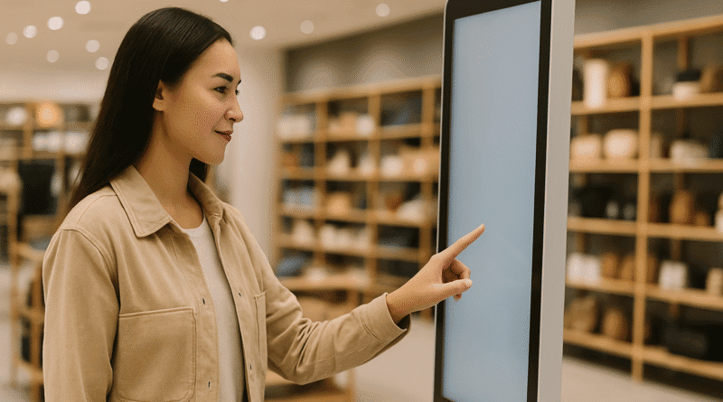 Totens interativos se consolidam no varejo
