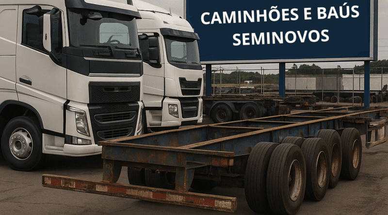 Como o crescimento na venda de caminhões contrasta com queda em novos implemento