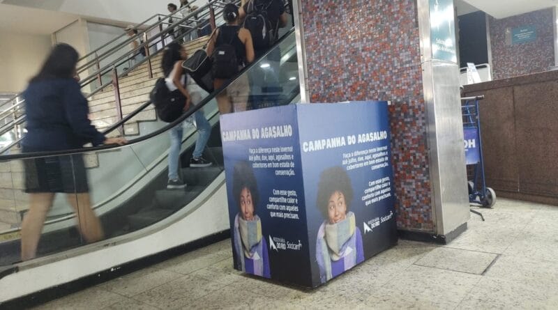 Campanha do Agasalho 2025 começa na Rodoviária do Rio