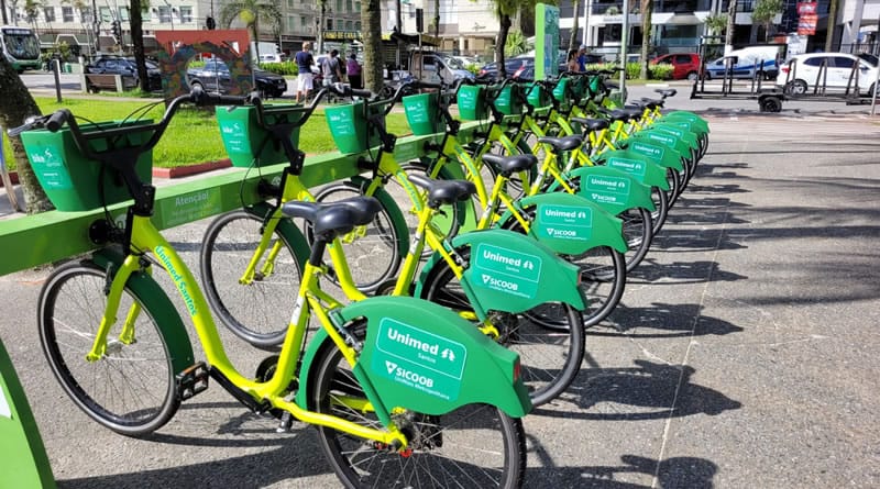 Bike Santos evita emissão de 51 toneladas de CO2 de janeiro a setembro deste ano Bike Santos evita emissão de 51 toneladas de CO2 de janeiro a setembro deste ano