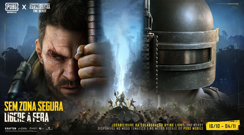 Temporada de sustos no PUBG MOBILE: confira o guia da colaboração com Dying Light: The Beast