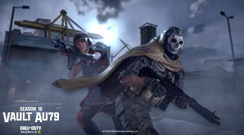 Fique por dentro das novidades da Temporada 10 - Vault AU79 de Call of Duty: Mobile