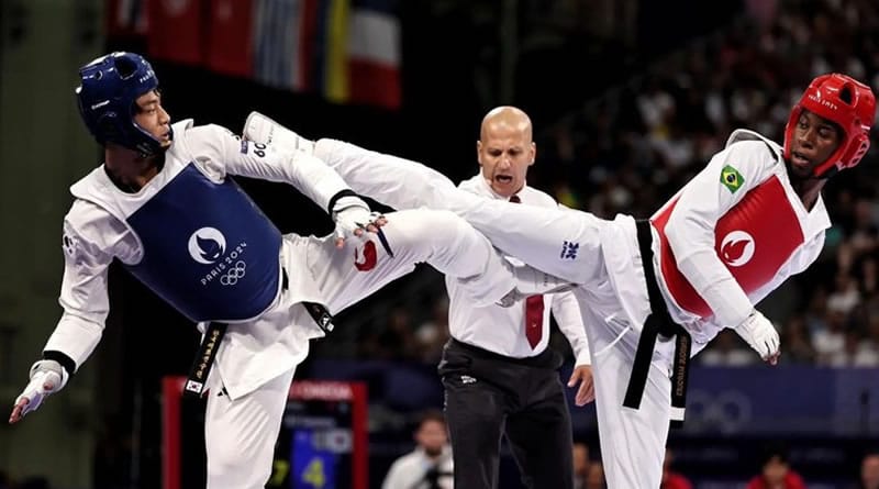 Henrique Marques, beneficiário do programa Bolsa Atleta, é campeão mundial de taekwondo na categoria até 80kg