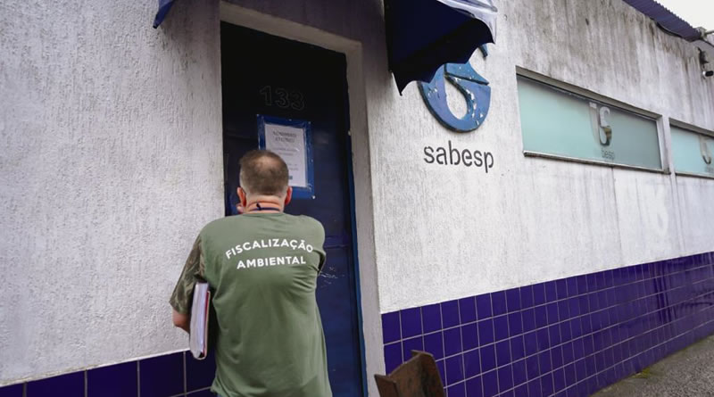 Prefeitura multa Sabesp por despejo de esgoto nas praias de Mongaguá