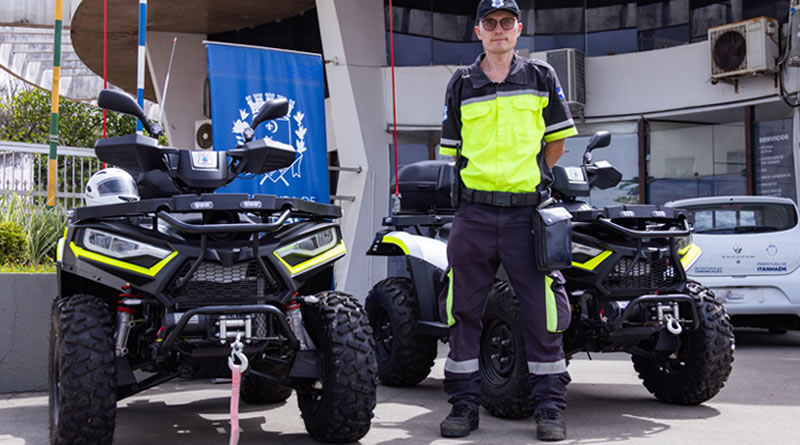 Trânsito de Itanhaém ganha quadriciclos para reforçar monitoramento nas vias e orlas da cidade