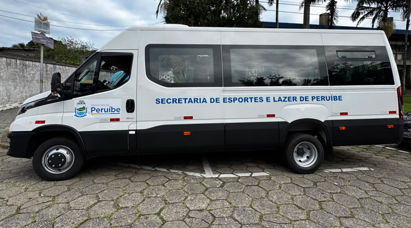 Novo veículo dará apoio às equipes esportivas de Peruíbe