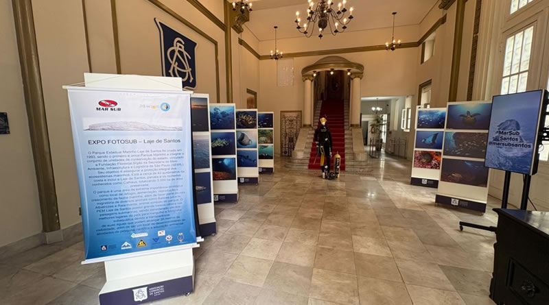 ACS recebe exposição sobre Laje de Santos