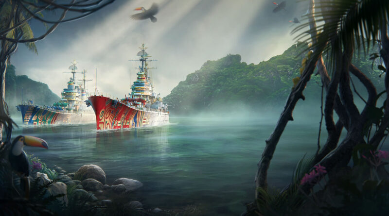 World of Warships: Legends celebra aniversário e lança nova linha de cruzadores pan-americanos