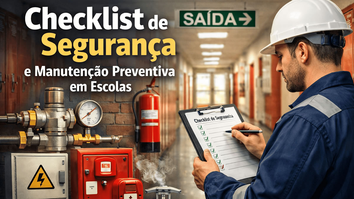 Checklist de segurança e manutenção preventiva em escolas: guia completo para evitar riscos e garantir conformidade