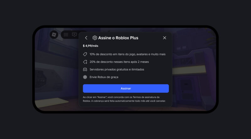 Roblox lança plano de assinatura com descontos e benefícios exclusivos para jogadores
