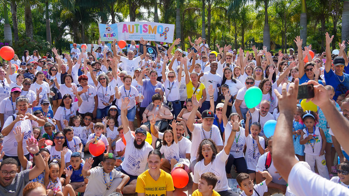 Praia Grande recebe caminhada de conscientização do autismo neste domingo