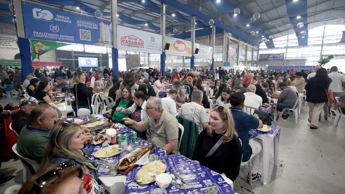 Festa da Tainha de Praia Grande estima 100 mil visitantes