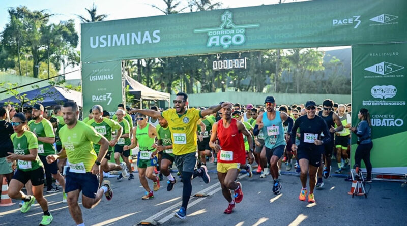 Corrida do Aço Cubatão reúne 3 mil e arrecada 9 toneladas de alimentos