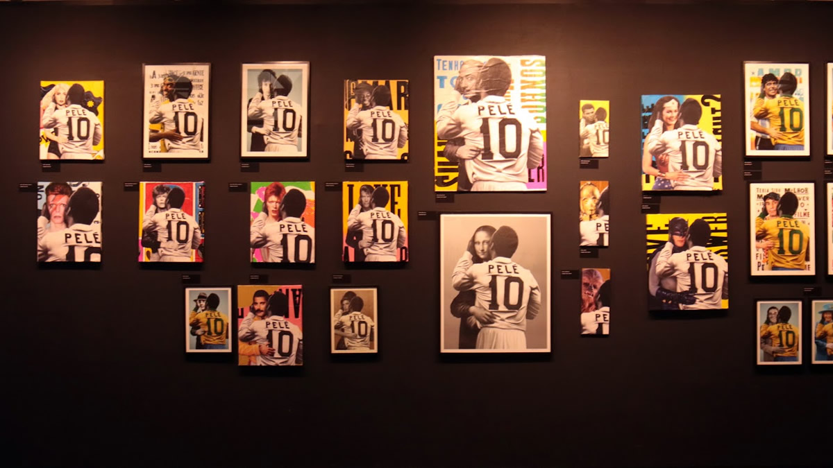 Exposição Love Love Love pode ser visitada no Museu Pelé em Santos
