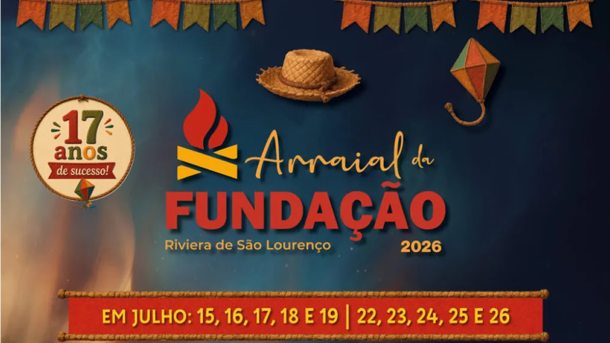 Arraial da Fundação 10 de Agosto começa em Bertioga