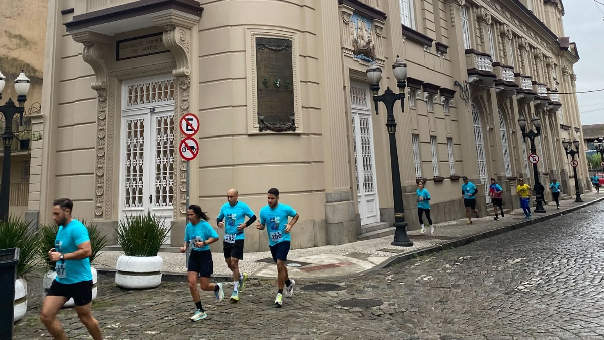 Corrida 5K Centro Histórico Santos abre último lote de inscrições