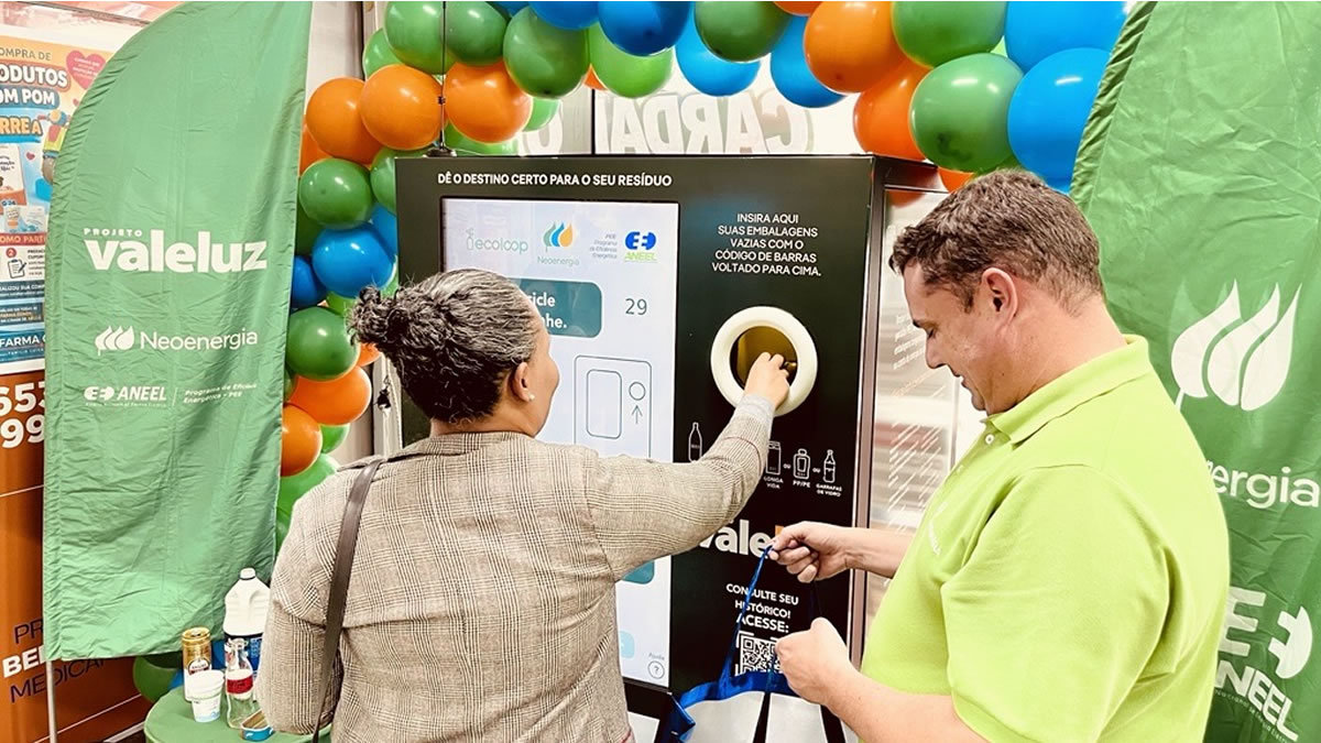 Mais de 950 famílias obtiveram descontos na conta de energia a partir da reciclagem de resíduos
