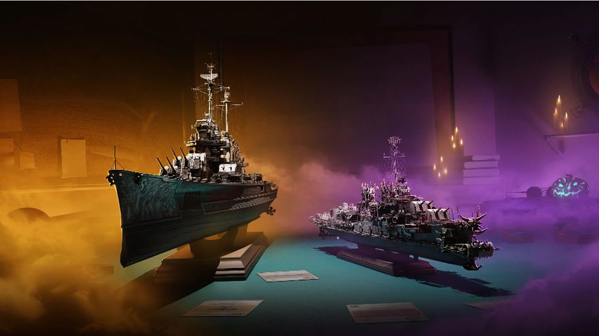 Navios Premium e eventos de temporada são as novidades de outubro no World of Warships